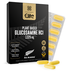 All Blacks Plant Based Glucosamine HCL 1325mg